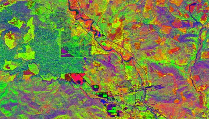 AVIRIS hyperspectral data from the Gifford Pinchot National Forest 