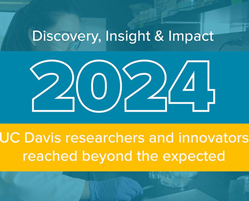 2024: UC Davis researchers and innovators reached beyond the expected