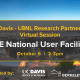 image of lawrence berkeley national labs with transparent black rectangle overlaid and the text UC Davis-LBNL research partnership virtual session doe national user facilities october 6 2-3pm hosted by uc davis office of research and berekely lab