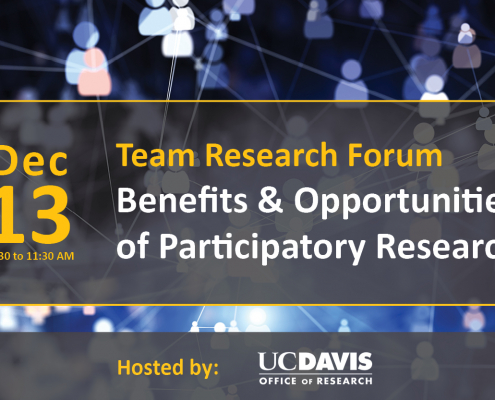 team research forum benefits and opportunities of participatory research december 13 10:30am