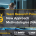 event information over an image of two people in a lab looking at a computer