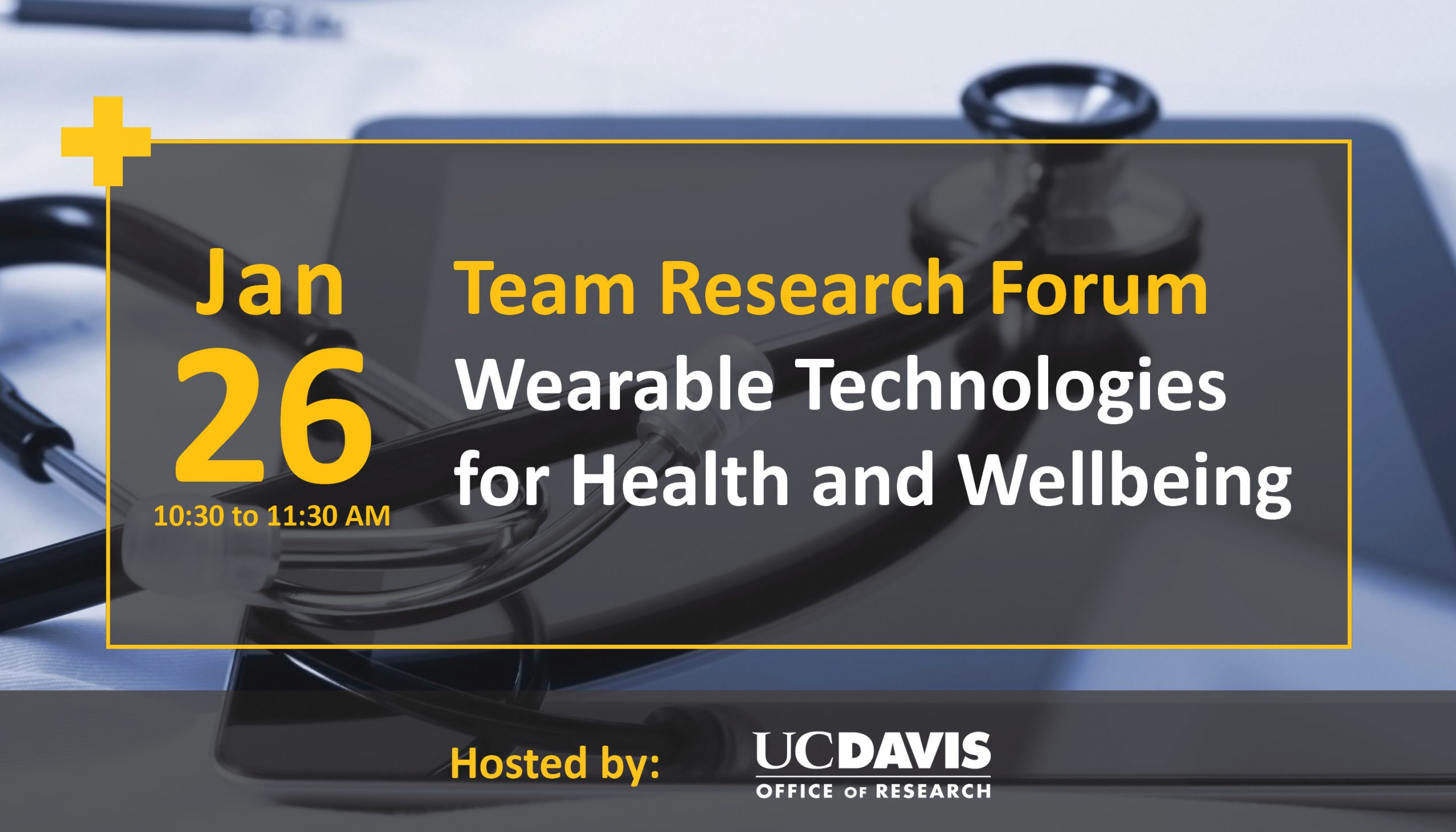 WATCH VIDEO</BR>Team Research Forum: Wearable Technologies for Health and Wellbeing