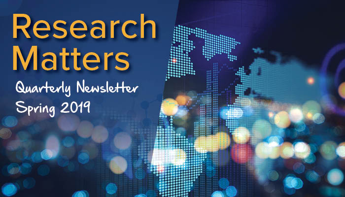 Research Matters - Spring 2019