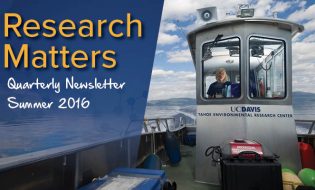 Research Matters Quarterly Newsletter Summer 2016