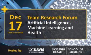 event details, team research forum: artificial intelligence, machine learning and health takes place december 17 10:30 to 11:30 am