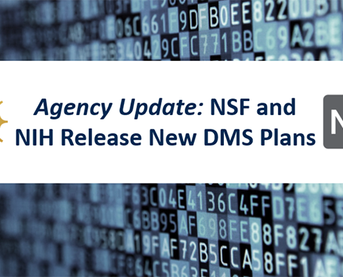 Agency Update: NSF and NIH Release New DMS Plans