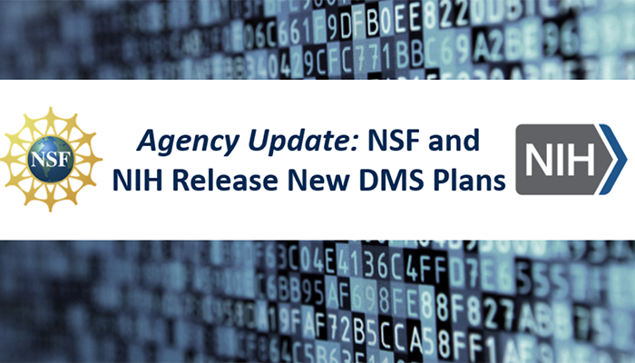 Agency Update: NSF and NIH Release New DMS Plans
