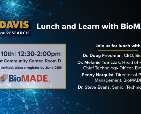 lunch and learn with biomade july 10th 12:30-2pm