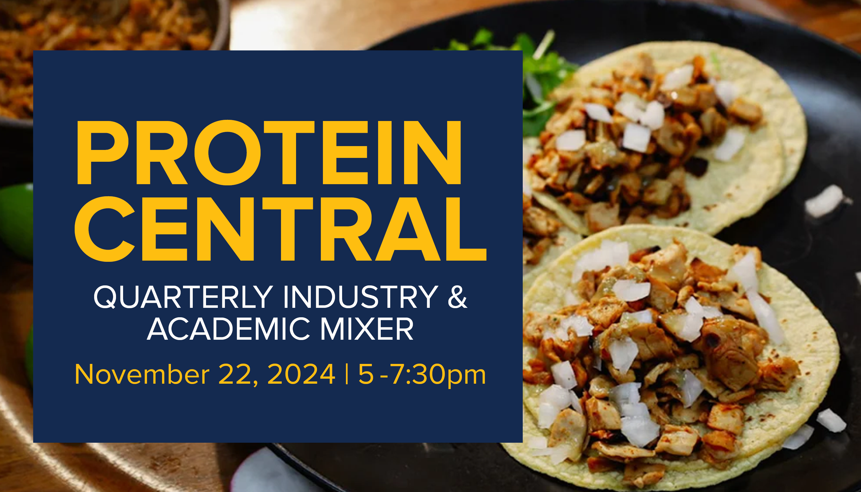 protein central quarterly industry and academic mixer november 22 5-7:30pm