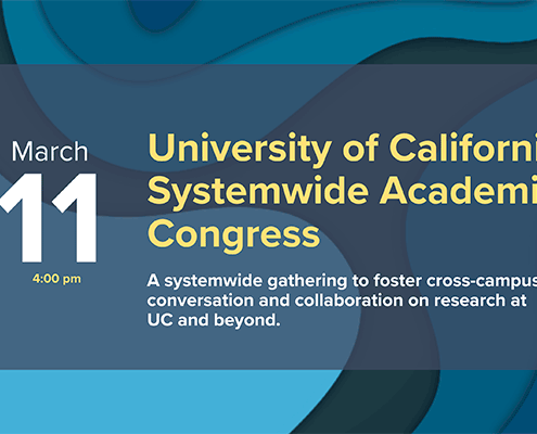 A systemwide gathering to foster cross-campus conversation and collaboration on research at UC and beyond.